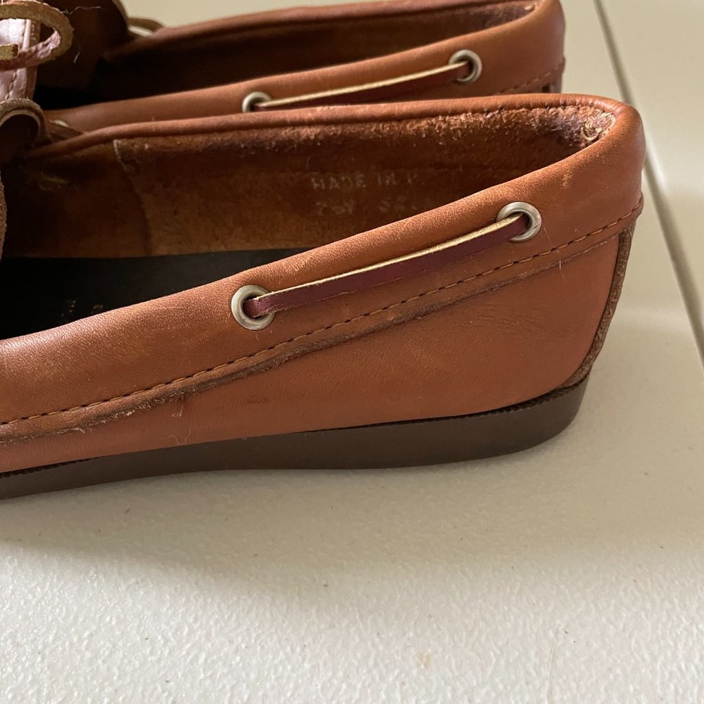 EUC Ladies Size 7 Leather Loafers - Picture 6 of 7